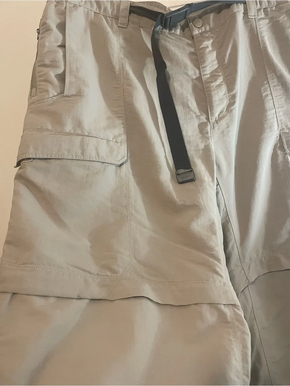 The North Face Men's Cargo Zip-Off Pants in Khaki XXL